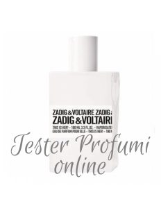 Zadig & Voltaire This is Her EDP tester donna 100ml